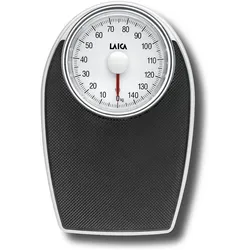 Laica, Personenwaage, PS2024 Schwarz, Weiss Mechanische Waagen (150 kg)