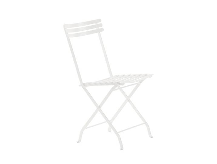 Klappstuhl Flower Ethimo weiß, Designer Ethimo Design Studio, 44x84x52 cm