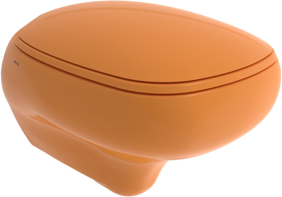 Bocchi Fenice Rimless Wall Hung Toilet Yellow 375mm H
