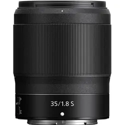 Nikon Nikkor Z 35mm f/1.8 S (Nikon Z, APS-C / DX, Vollformat), Objektiv, Schwarz