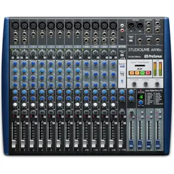 PreSonus StudioLive AR16c, Mischpult, Blau, Schwarz