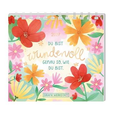 Mini-Kalender 2027 Du bist wundervoll