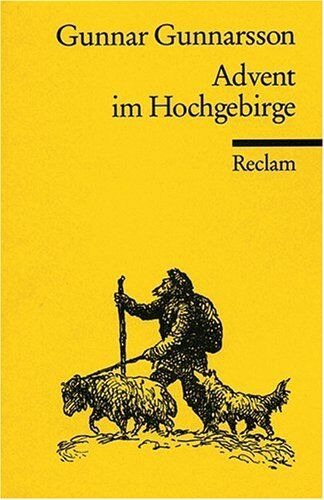 Gunnar Gunnarsson - Advent im Hochgebirge - Preis vom 09.10.2026 07:28:09 h