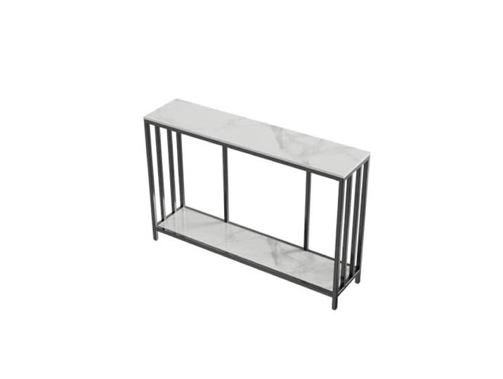 DFHS46JK Schmaler Tisch Langer Konsolentisch mit Metallgestell, Eingangstisch, Foyer für kleine Räume