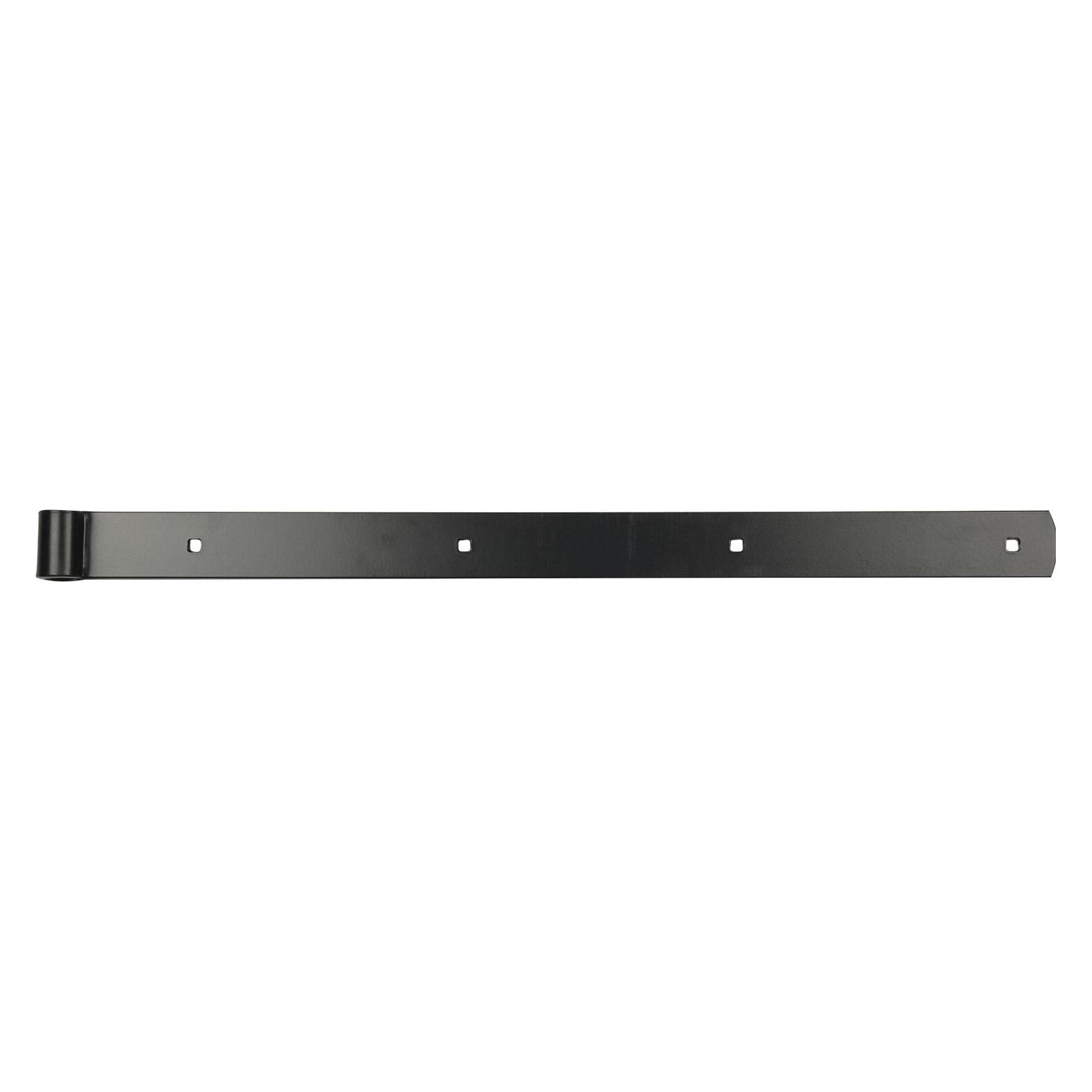 Sonneck Langbänder mittig gerollt,ohne Kegel, 500 x 35 x 5 mm, Stahl schwarz RAL9005 (42734195)