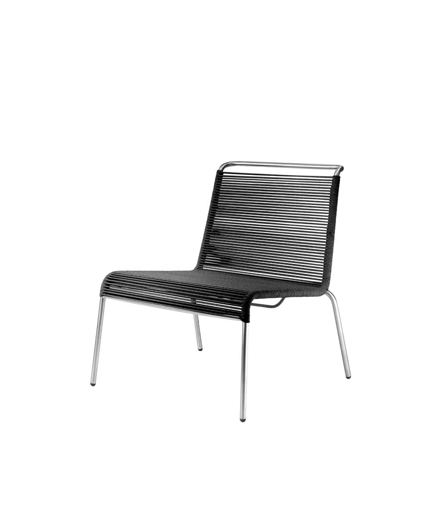 FDB Møbler M20L Teglgård Outdoor Loungesessel (schwarz) schwarz M20L41011401