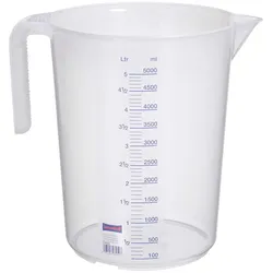 hünersdorff Messbecher transparent, 5 Liter