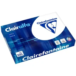 Clairefontaine, Kopierpapier, Multifunktionspapier Clairalfa A3 297x420mm 350g/qm weiss VE=125 Blatt (A3, 125 Blätter)