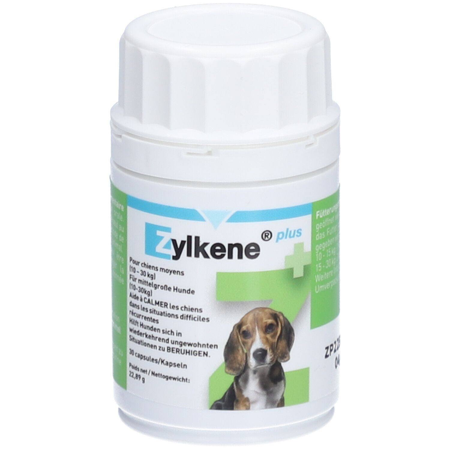 Zylkene Plus Kapseln f.mittelgroße Hunde 10-30 kg 1x30 St