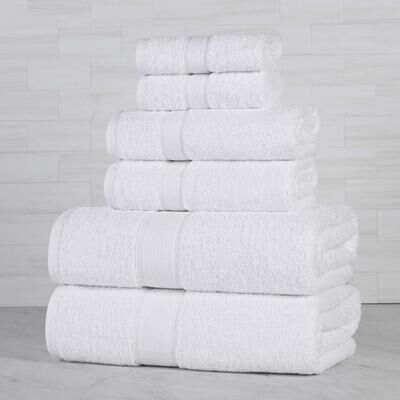 Superior Oregon Organic Cotton Solid 6-Piece Towel Set