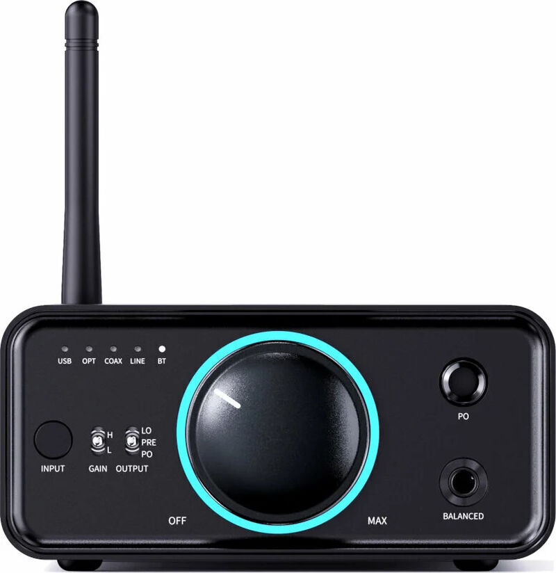 FiiO DAC Amplificador de Sobremesa K7 Balanceado THX AAA Negro