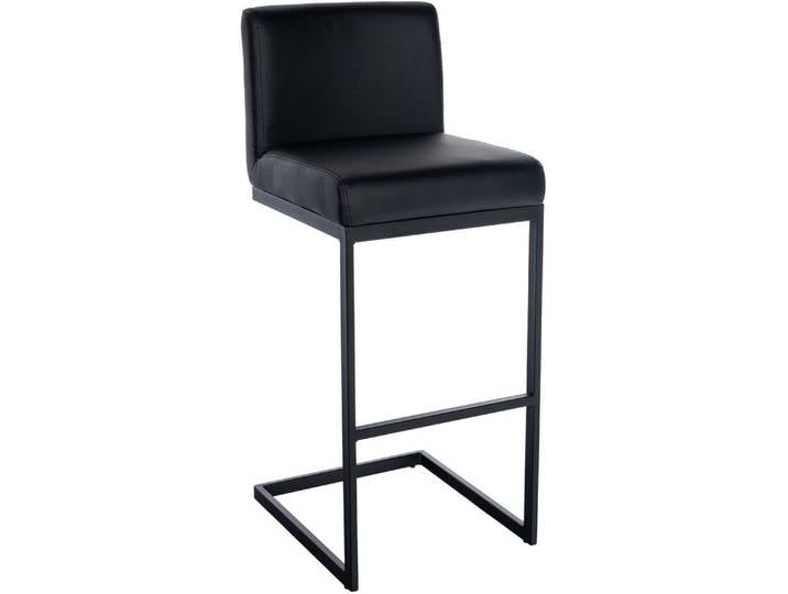 furnicato Barhocker Hopewell 104x43x53 cm schwarz (1 St)