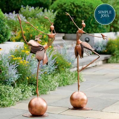 Dancing Garden Girls - Copper Bird - Grandin Road