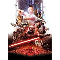 Fototapete Star Wars EP9 Movie Poster Rey ca. 184x254cm