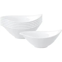 DIPSCHÄLCHEN New Cottage Special Serve Salad weiß 15 ml 6er Set