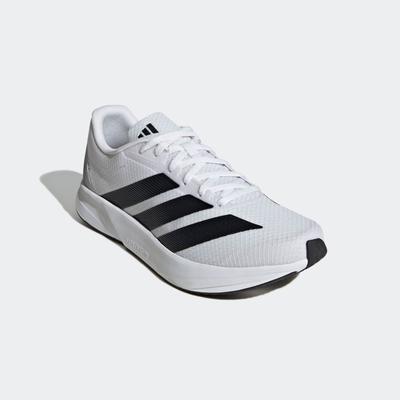 Laufschuh ADIDAS PERFORMANCE "DURAMO RC2", Herren, Gr. 46, schwarz-weiß (cloud weiß, core schwarz, carbon), Textil, Schuhe Laufschuh, sehr leicht