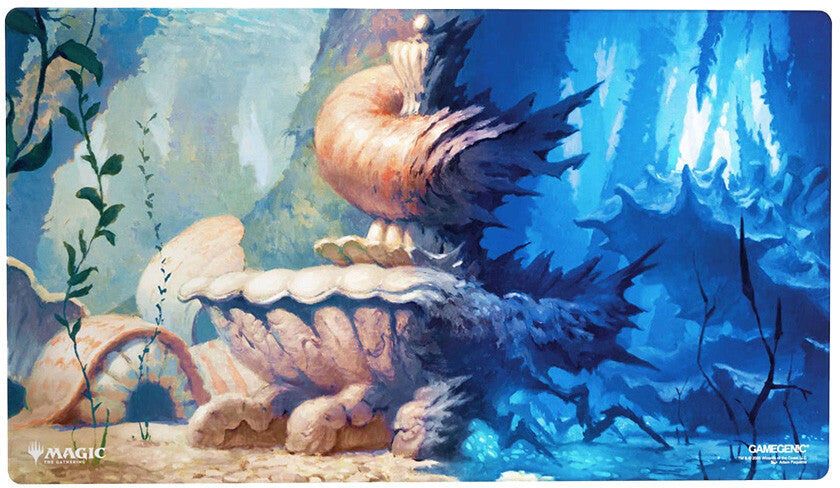 Gamegenic Magic: The Gathering Lorwyn Eclipsed Shiny Playmat - Hallowed Fountain