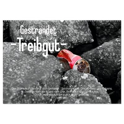 Gestrandet -Treibgut- (Wandkalender 2027 DIN A2 quer), CALVENDO Monatskalender