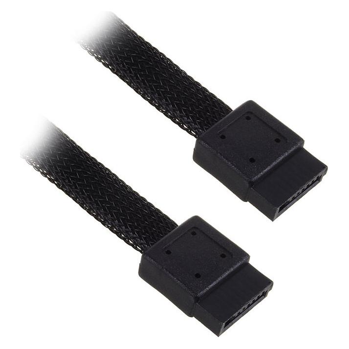 Silverstone SATA III Kabel 50cm - sleeved (50 cm, SATA III) (SST-CP07)