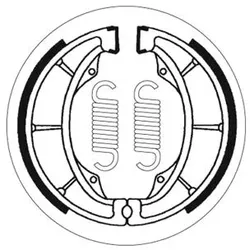 SBS Bremsbacken 2183