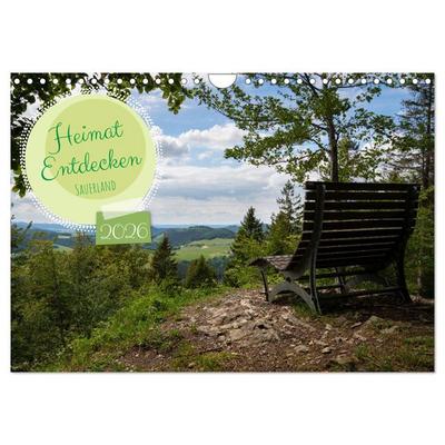 Heimat Entdecken: Sauerland (Wandkalender 2026 DIN A4 quer), CALVENDO Monatskalender