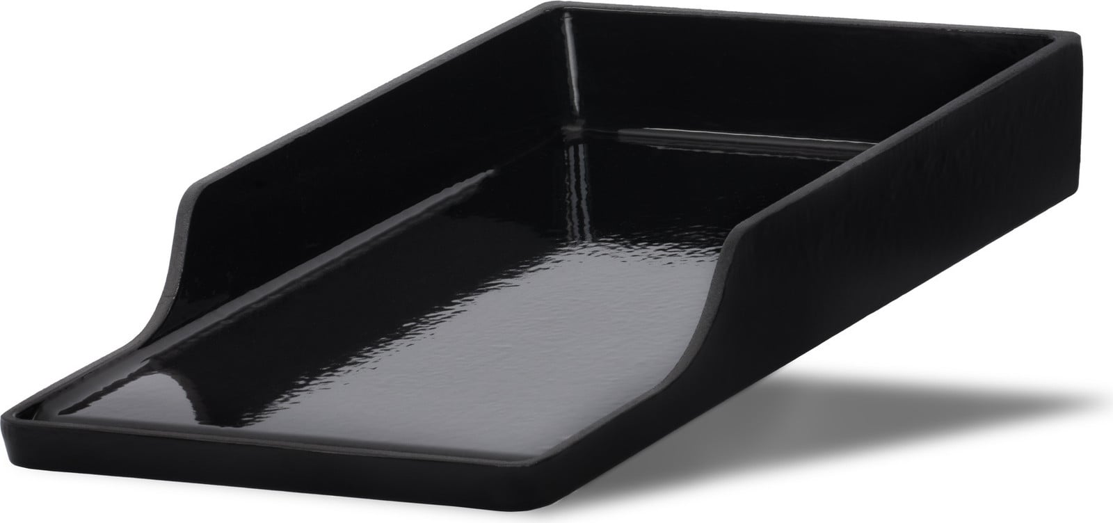 BBQ-Toro Gietijzeren Grillplaat, Geëmailleerde BBQ-plancha, 25,5 x 42,5 cm