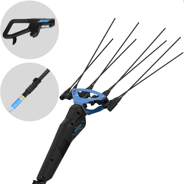 Campagnola Master - Karbon/Aluminium-Schaft 150-220 cm - Batteriebetriebener Olivenrüttler