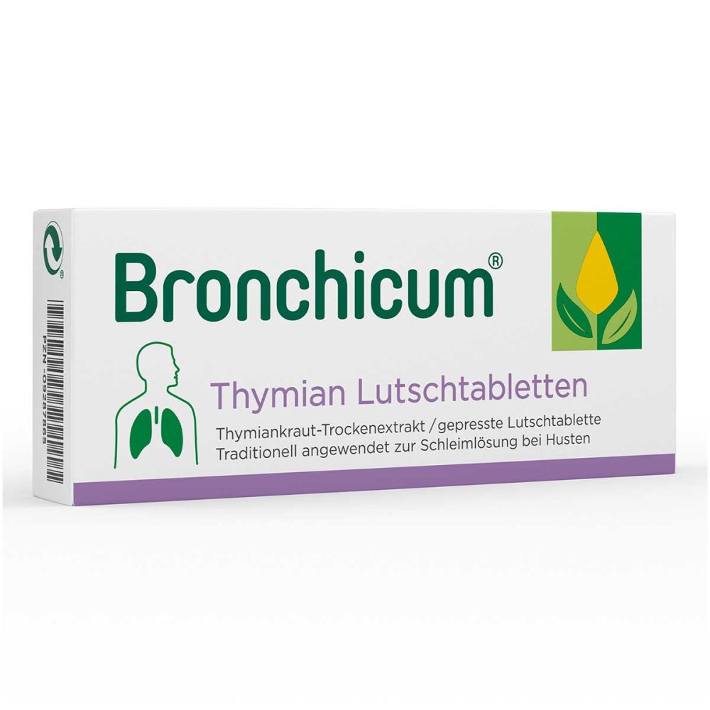 MCM KLOSTERFRAU Vertr. GmbH Bronchicum Thymian Lutschtabletten 09287865