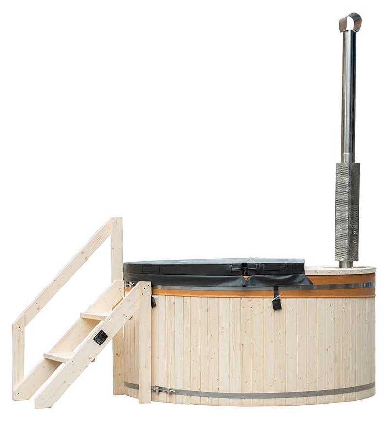 HOME DELUXE Badefass SKANDI M - Outdoor Pool, Hot Tub