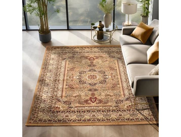 Tapis oriental traditionnel - Simplement Textiles - Sable Rouge Noir - 300x400 cm - Synthétique - Oriental