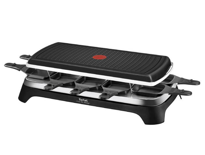 Tefal Inox & Design RE4588 Raclette-Grill