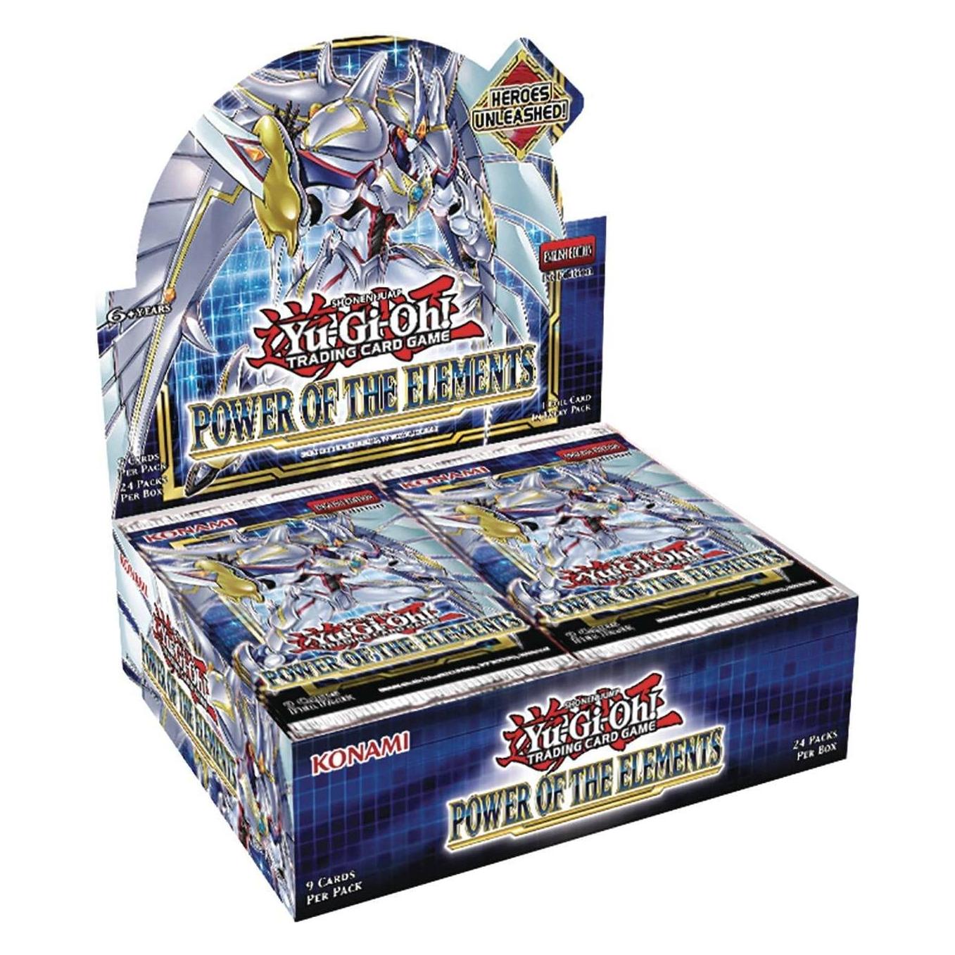Yu-Gi-Oh ! Power of the Elements Booster Display -EN- (Englisch, Booster Display) (KONA94685)