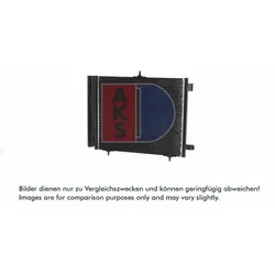 Kondensator Klimaanlage AKS DASIS 062004N für Citroën Peugeot Ds3 207/207+ C3 I