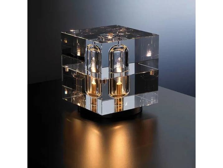 Lampe Led nordique de luxe en cristal, lampe de bureau pour salon, décoration de chambre à coucher, Suspension en cristal, lampe de chevet moderne