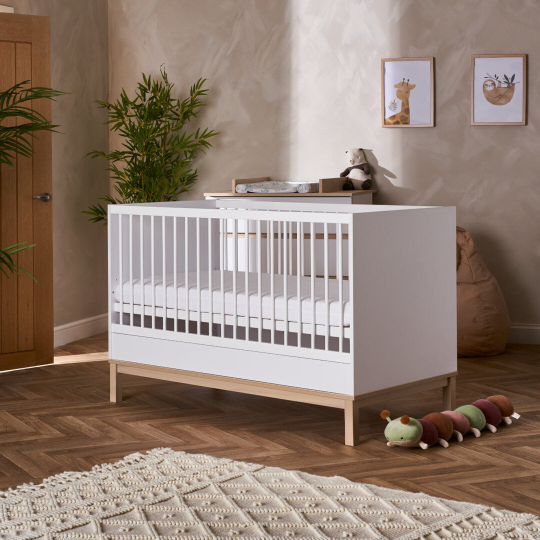 Obaby Astrid Cot Bed White Standard