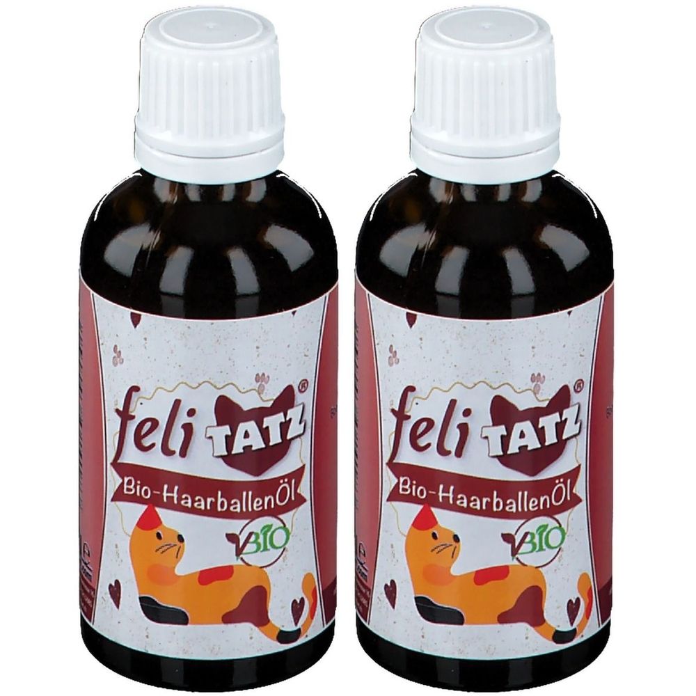 Felitatz BIO Haarball VET x2 2x50 ml Öl