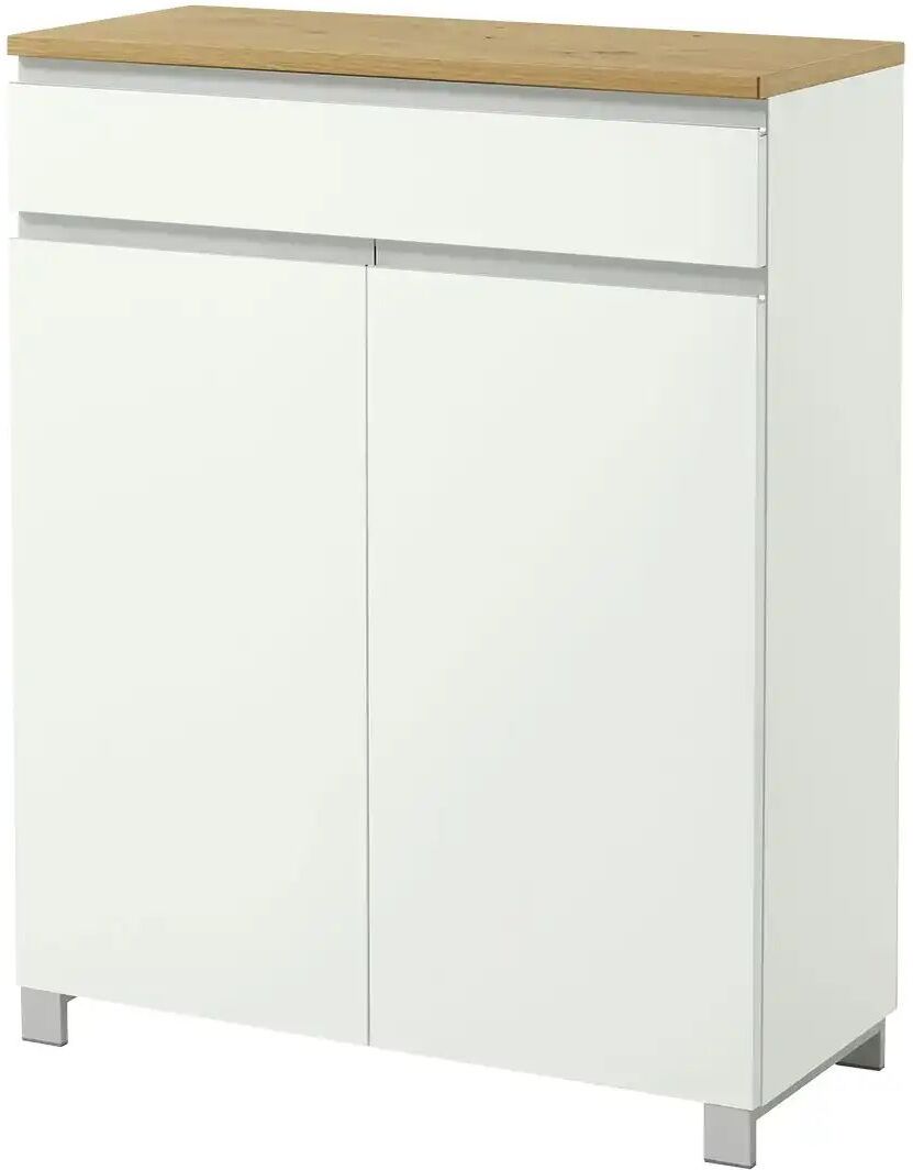 Höffner Schuhschrank  Skala ¦ weiß ¦ Maße (cm): B: 84 H: 108 T: 37.0