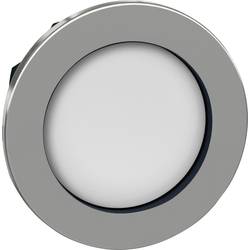 Schneider Electric ZB4FA16 ZB4FA16 Frontelement für Drucktaster flach, rückstellbar (Ø) 30.5 mm unbeschriftet Chrom, Weiß 1 St. Single