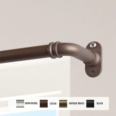 InStyleDesign 5/8 inch Blackout Curtain Rod