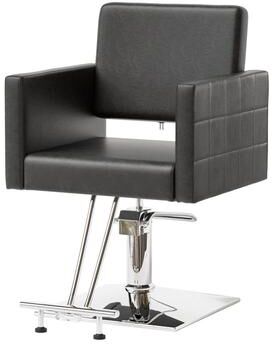 karlinc OmySalon PVC leather stainless steel foot operated for Salon Styling Chair, Hair Cutting Hairdressing Beauty Equipment - N/A
