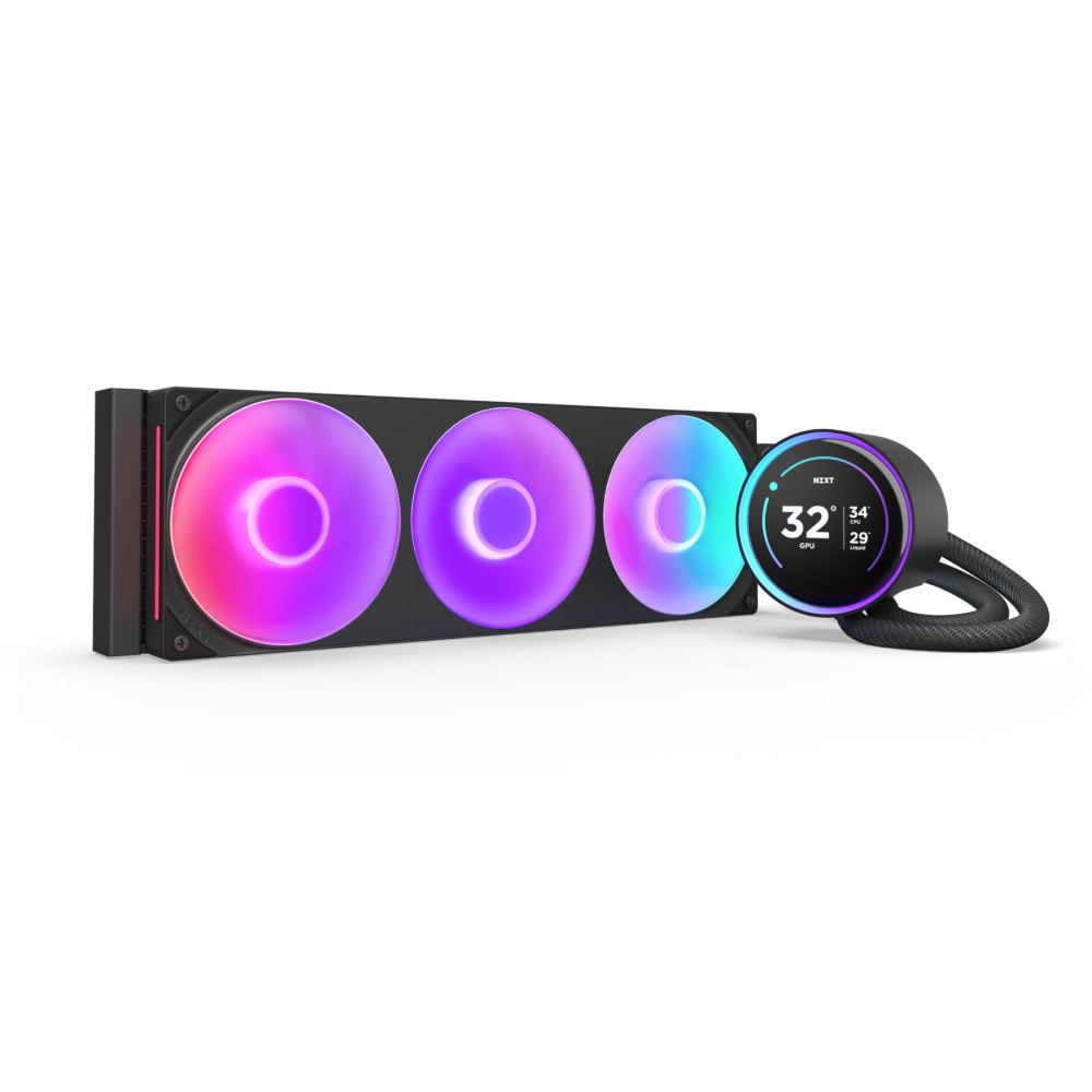 NZXT Kraken Elite 360 RGB (2024) AIO-Wasserkühlung Schwarz RL-KR36E-B2