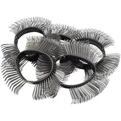 HAZET Bürstenband, 11 mm breit, grob, gebogene Spitzen - 9033-6-03/5