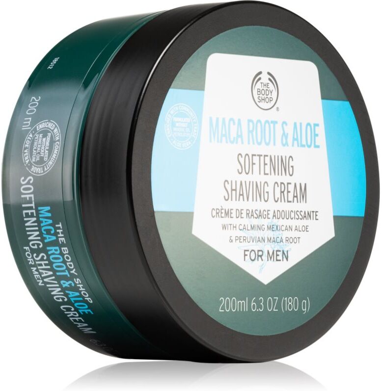 The Body Shop Maca Root & Aloe Shaving Cream Rasiercreme für Herren 200 ml