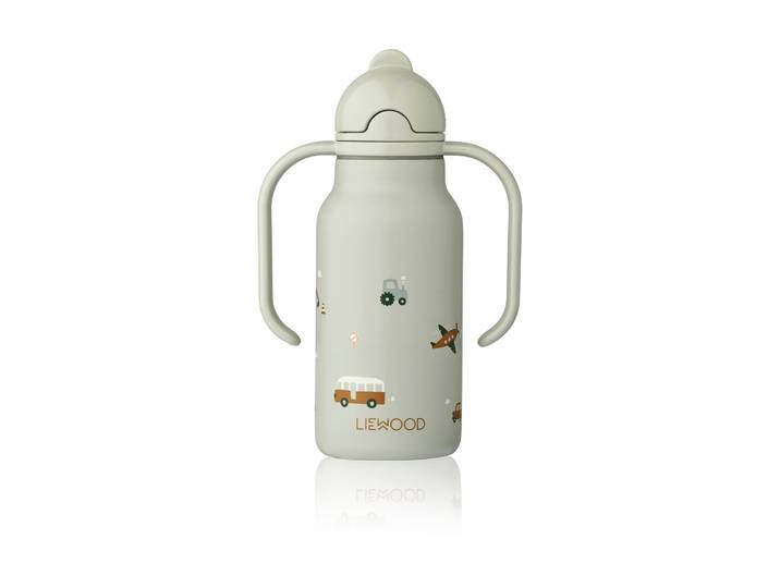 Liewood Gourde Kimmie 25 cl Vehicles-Dove blue