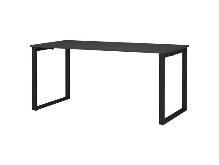 Schreibtisch Tivolo 160cm Grau/Graphit Kufen