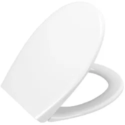 VitrA S20 WC-Sitz 84-003-401 35,5x45cm, weiß, Scharniere Edelstahl, abnehmbar, ohne Absenkautomatik