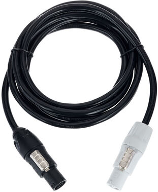the sssnake Powercord Powercon Grey->TRUE1 Schwarz