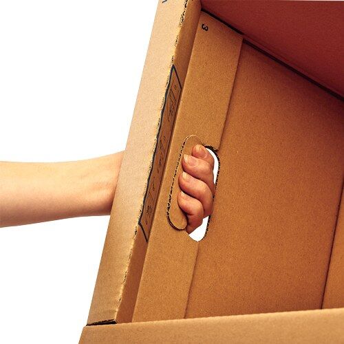 Fellowes 6203601 storage box Rectangular Cardboard Natural