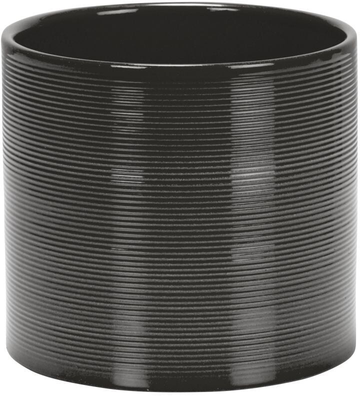 Scheurich Übertopf Serie 828 Ø 12 x 11 cm glass grey