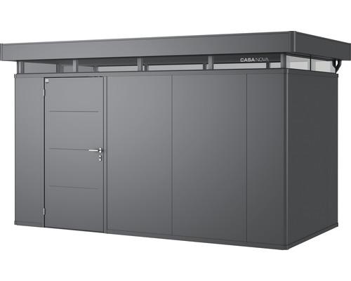 BIOHORTGARTE Nebengebäude CasaNova links dunkelgrau-met. 430x230x250 cm 08432649